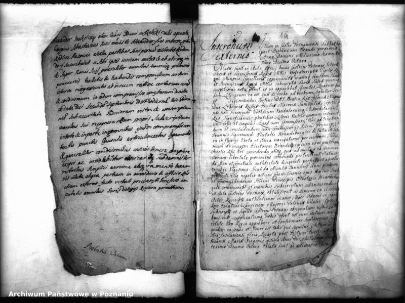 Obraz 4 z jednostki "Inscriptiones, resignationes [protocollon]"