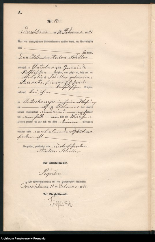 Obraz 19 z jednostki "Geburts-Neben-Register"