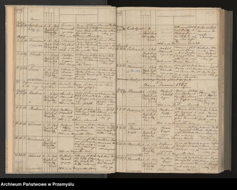 image.from.unit.number "Księga urodzeń, małżeństw i zgonów dla miejscowości Pantalowice"