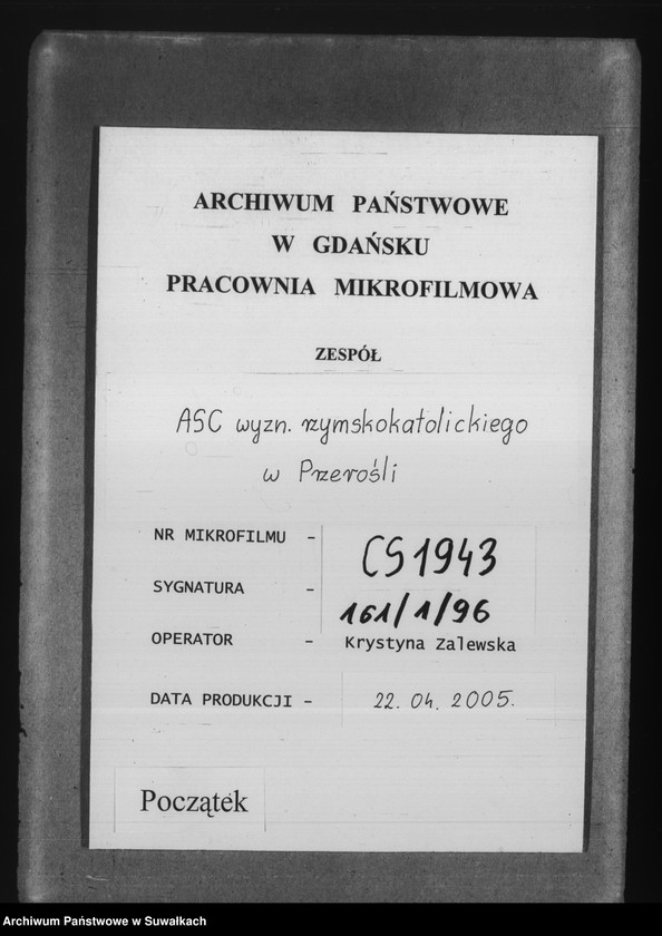 image.from.unit.number "Nastojaščaja Kniga nazyvaemyja Duplikatam, dlja zapisyvanaja Aktov Graždanskago Sostojanija Roždenîi, Brakosočetanii i Smerti Pržerasl