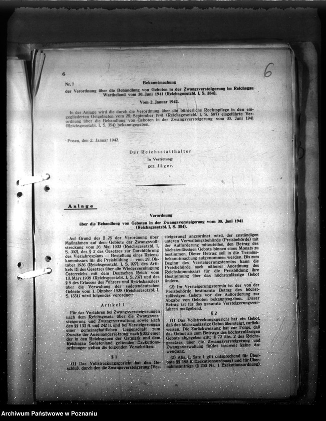 Obraz 10 z jednostki "Verordnungsblatt Nr. 1"