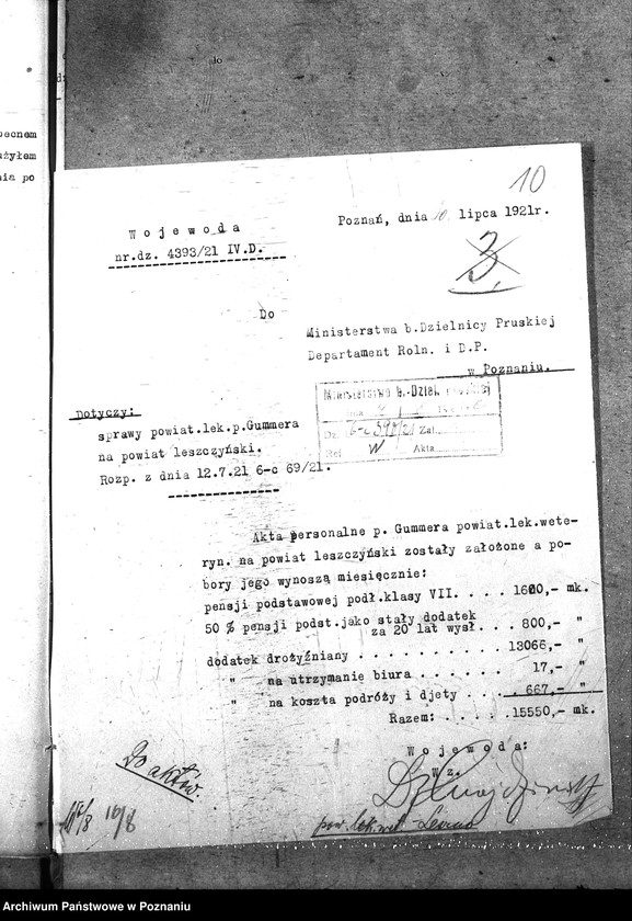 Obraz 14 z jednostki "Pow. lekarz Weterynaryjny Leszno"