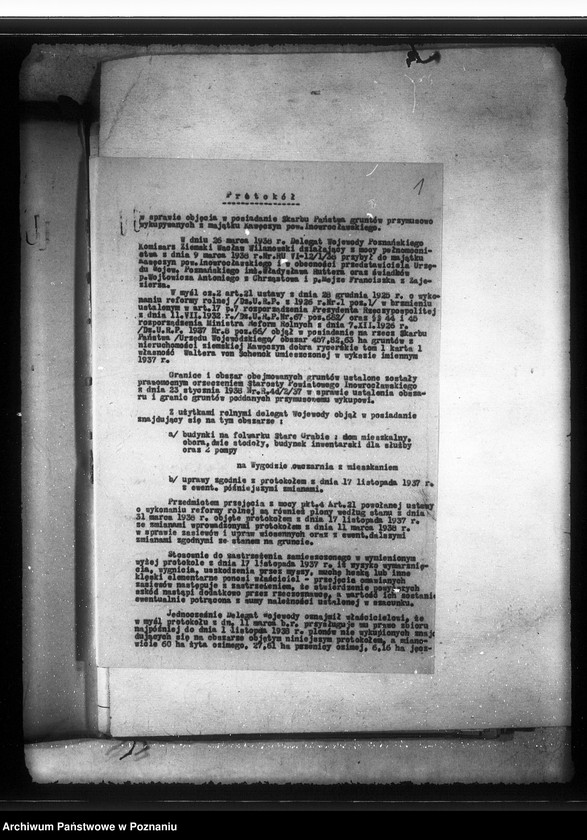 Obraz 5 z jednostki "Majątek Kawczyn powiat inowrocławski parcelacja"