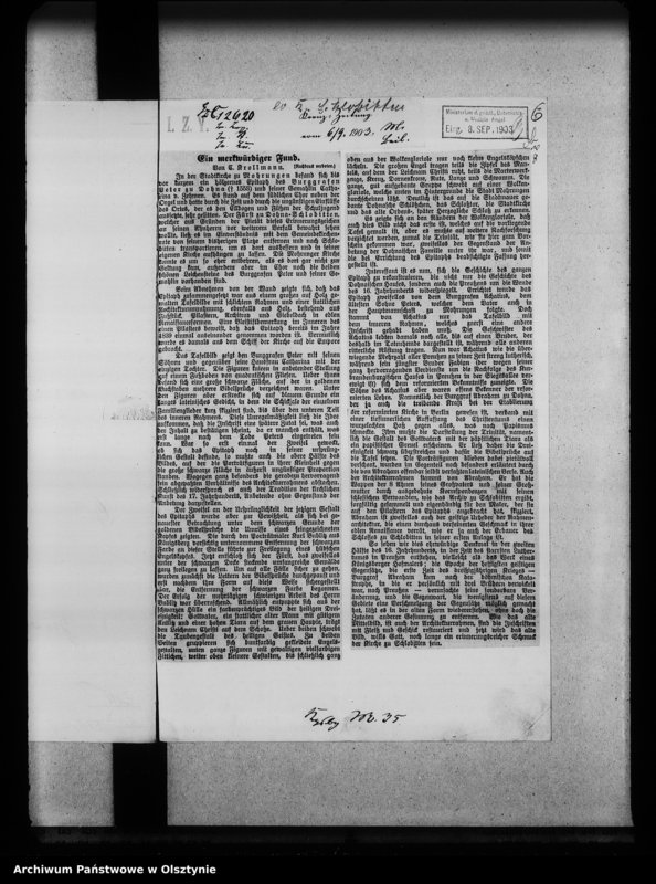 image.from.unit.number "Schlobitten, evangelische Kirche"