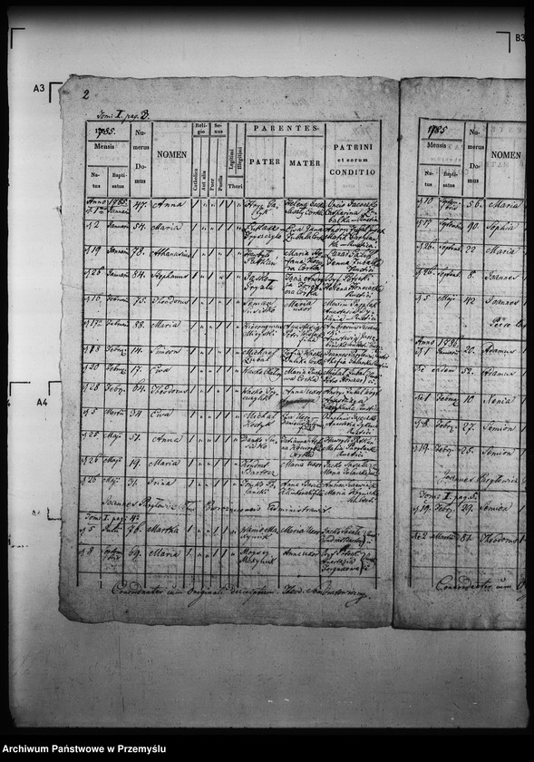 Obraz 6 z jednostki "[Kopie ksiąg metrykalnych parafii Powroźnik (dekanat Muszyna)]"