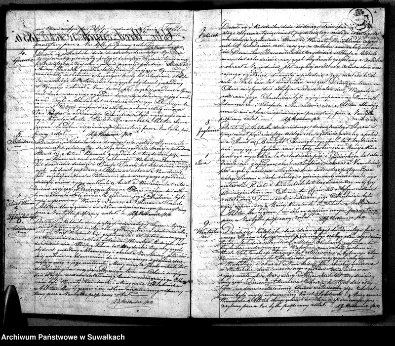 image.from.unit.number "Duplikat Aktów Urodzonych, Zaślubionych i Zmarłych Parafii Kaletnickiej."