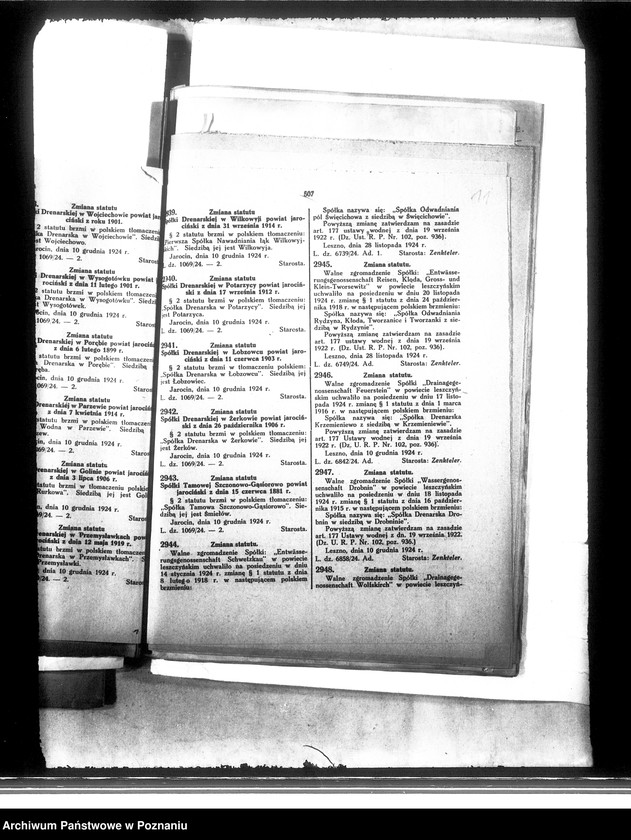 Obraz 15 z jednostki "Die Bildung der Draenagegenossenschaft Czekowice powiat Jarocin"