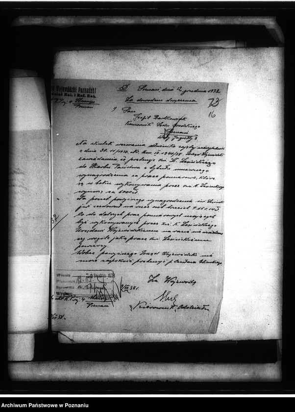 Obraz 20 z jednostki "Majątek Strzeszyn-Pawłowice powiatu poznańskiego - /sprawy parcelacyjne/"