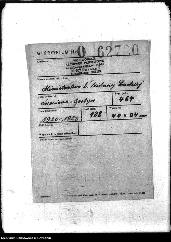 Obraz 1 z jednostki "Nosacizna - Gostyń"