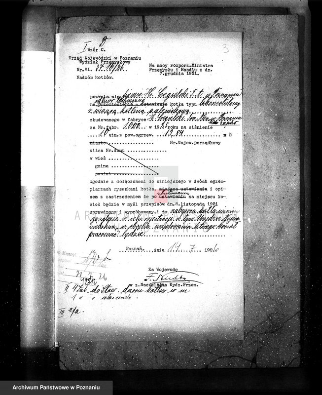 Obraz 7 z jednostki "Majętność Chwałkowo pow. Gostyński nr woj. kotła 6072"