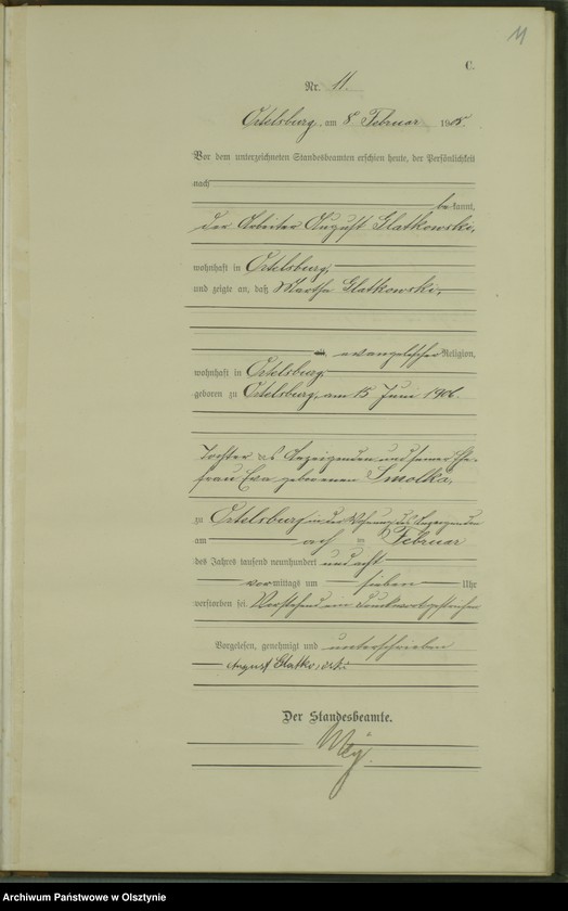 image.from.unit.number "Sterbe-Haupt-Register Nr 1 - 98"