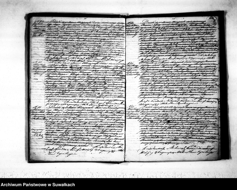 Obraz 16 z jednostki "[Duplikat akt urodzonych, zaślubionych i zmarłych]"