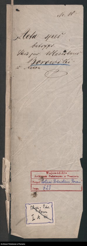 Obraz 2 z jednostki "A. betr. die Studenten Wladislaus und Anton Borowski"