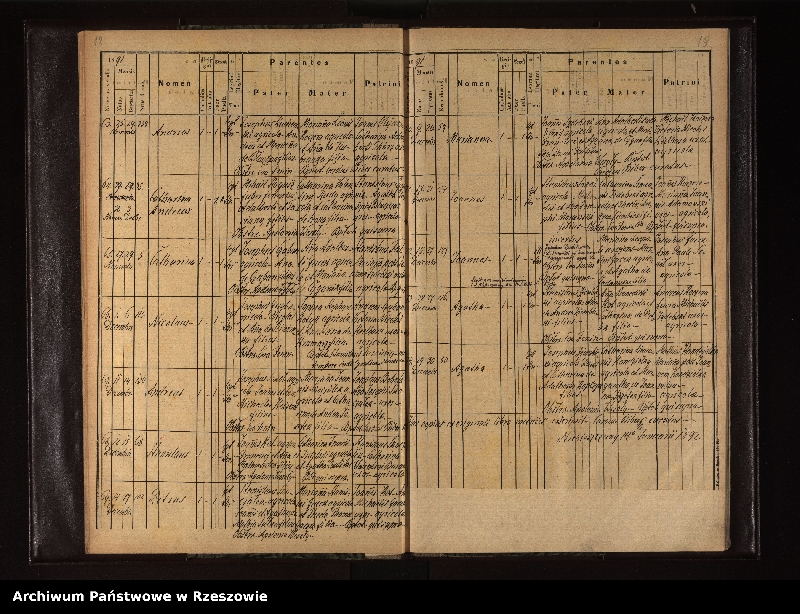 image.from.unit.number "Księga urodzeń dla miejscowości Niebieszczany"