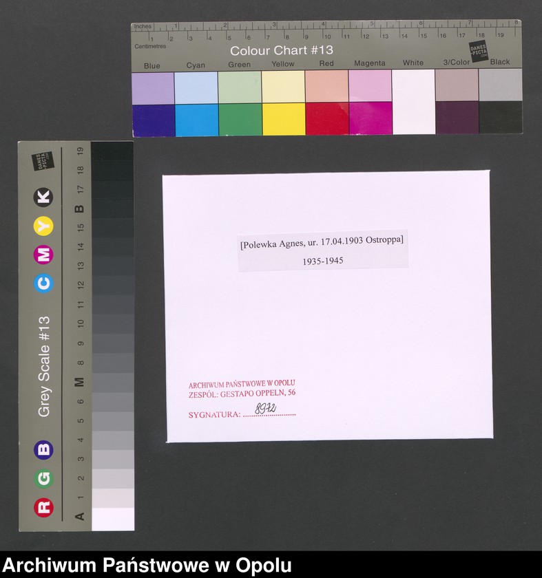 Obraz 2 z jednostki "[Polewka Agnes, ur. 17.04.1903 Ostroppa]"