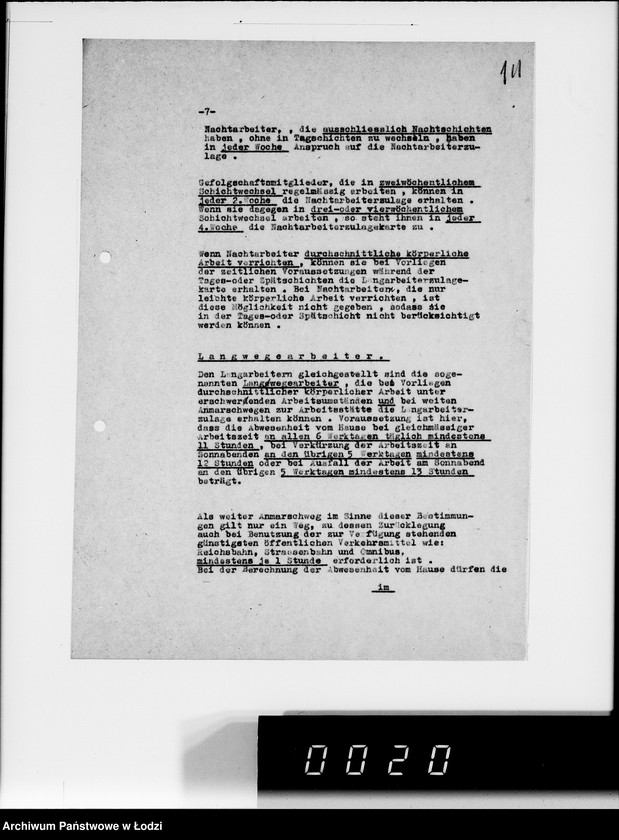 Obraz 18 z jednostki "Lebensmittelzuteilung für Lang- Schwer-und Nachtarbeiter"