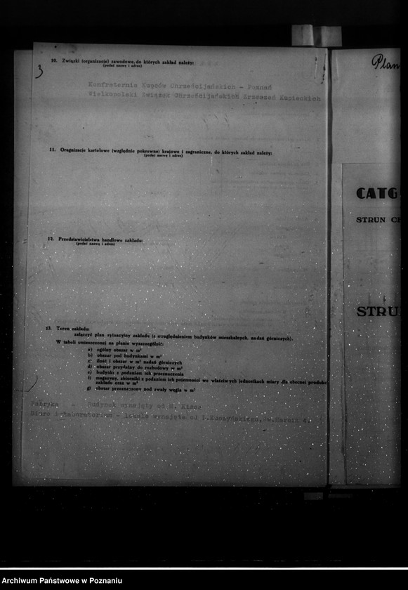 Obraz 7 z jednostki "Kwestionariusz zakładu "Catgut" /wytwórnia strun chirurgicznych i technicznych/"