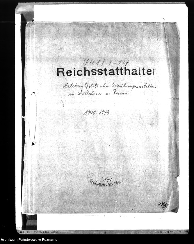 Obraz 4 z jednostki "Nationalpolitische Erziehunsanstalt in Wollstein und Reisen"