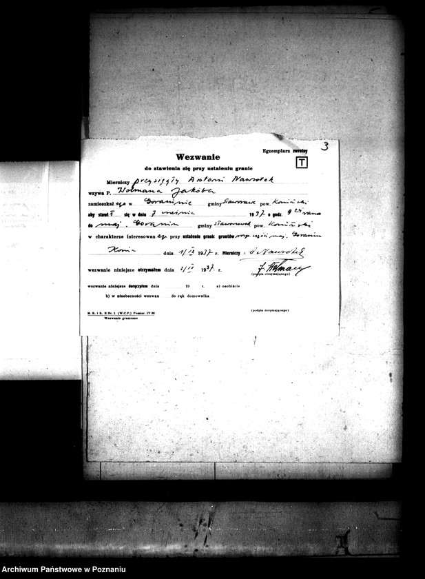 Obraz 6 z jednostki "Dowody pomiarowe gminy Sławoszewek powiatu konińskiego"