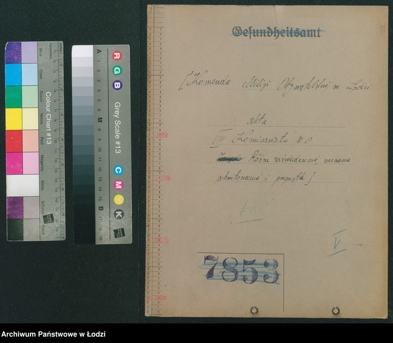 Obraz 2 z jednostki "[Akta VIII Komisariatu Milicji Obywatelskiej - różne zaświadczenia, wezwania, pokwitowania i przepustki]"