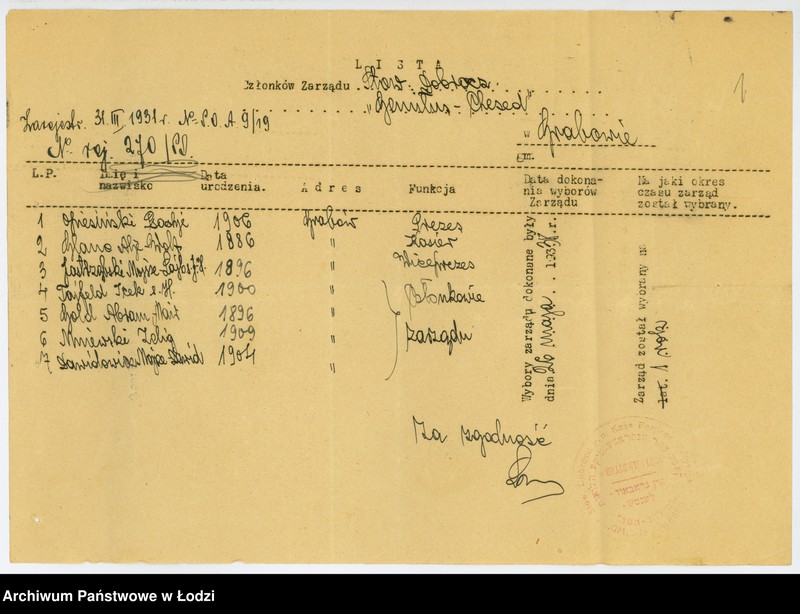 Obraz 4 z jednostki ""Gemiłus-Chesed" w Grabowie k/Łęczycy"