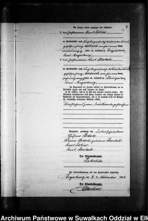 image.from.unit.number "Heiraths-Neben-Register des Preussischen Standes-Amtes Kehlen Kreis Angerburg"