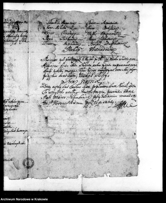 Obraz 9 z jednostki "Dobra obce: Mordwin i Makarycze w pow. pińskim w zastawie u Jerzego K. Chodkiewicza oraz zastawa dóbr Torczyce w woj. nowogrodzkim. M.in. dwa inwentarze dóbr Makarycze z 1680 i 1683 r.; kwit podymnego z 1678 r."