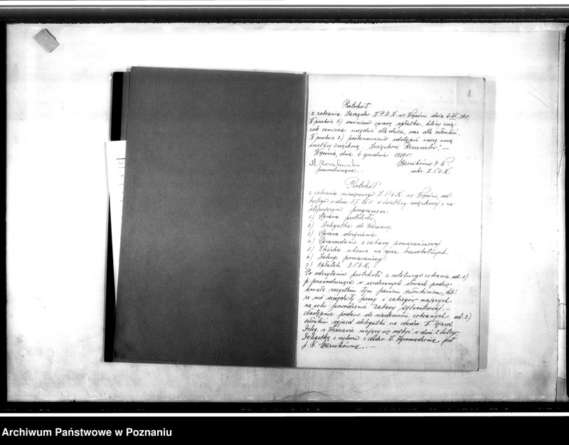 Obraz 4 z jednostki "Protokolarz zebrań, statut"