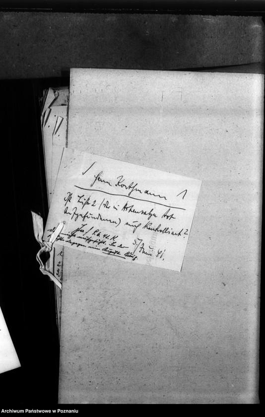 Obraz 6 z jednostki "Kreis Hohensalza (Inowrocław). Korespondencja w sprawie miejscowych Niemców, którzy zginęli w 1939 roku"