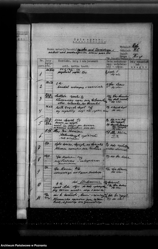 Obraz 10 z jednostki "/Spisy/ spraw łowiectwa grupa III materia 1-12"