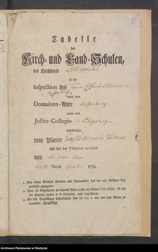 image.from.unit.number "Tabelle der Kirch- und Landschulen"