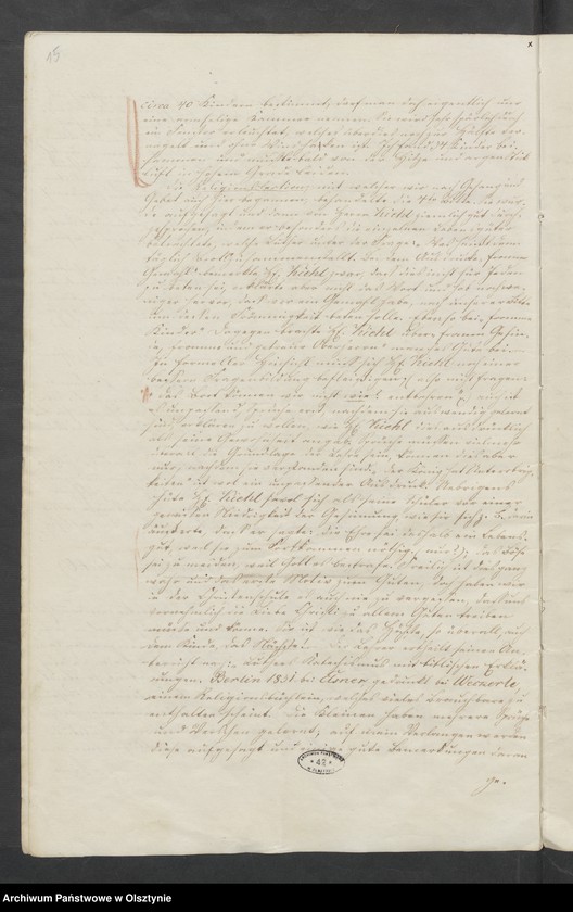 image.from.unit.number "Bericht über die vom Seminar-Direktor Huymer revidirten 8 Landschulen des Kirchspiel"