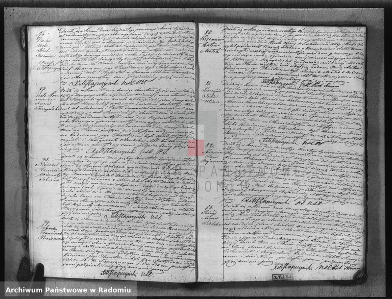 image.from.unit.number "Dupplikat akt religijno cywilnych urodzenia, małżeństwa i zejścia z parafii Stromiec 1862 roku"