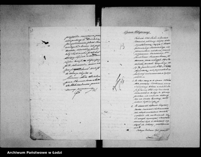 Obraz 19 z jednostki "Akta tyczące się komissoriów"