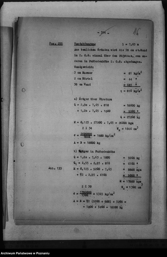Obraz 20 z jednostki "Opis statyczny zamku w Poznaniu - III"