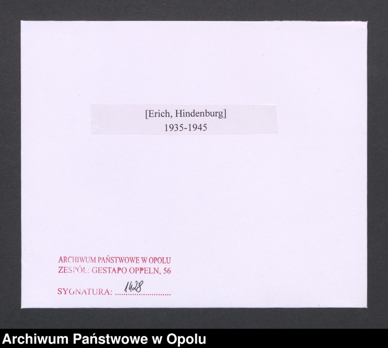 Obraz 2 z jednostki "[Erich, Hindenburg]"
