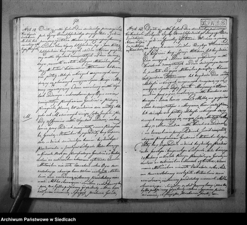 Obraz 20 z jednostki "Akta urodzin, małżeństw, zgonów"