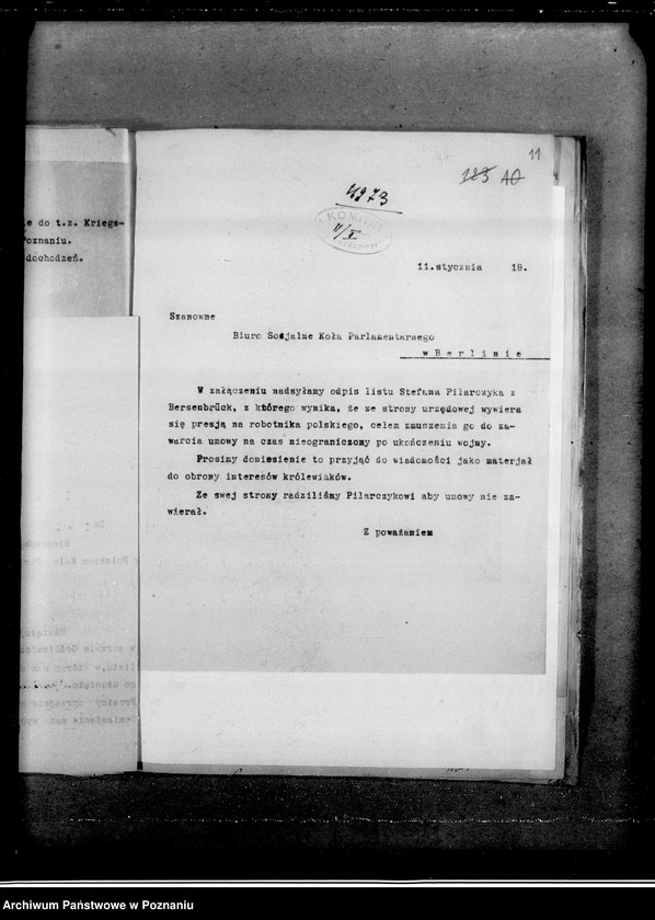 image.from.unit.number "Biuro Społecznego Koła Polskiego w Berlinie - korespondencja oraz sprawozdania z działalności"