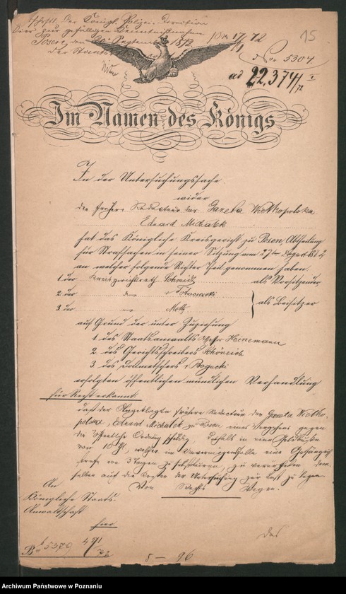 Obraz 19 z jednostki "A. betr. /Edward Michałek, redaktor Gazety Wielkopolskiej/"