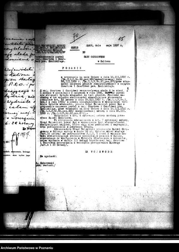 image.from.unit.number "Sądowe przewłaszczenie parcel z majątku Czartowo-Czartówek powiatu konińskiego"