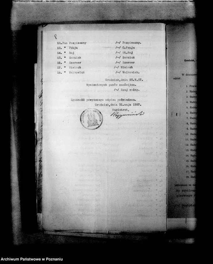 Obraz 12 z jednostki "Miejskie Gimnazjum w Grodzisku"