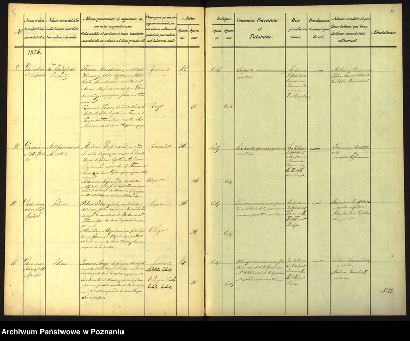 Obraz 6 z jednostki "Księga małżeństw"