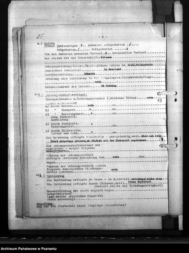 Obraz 19 z jednostki "Ermittelung zum Sterbefall von Säuglingen"