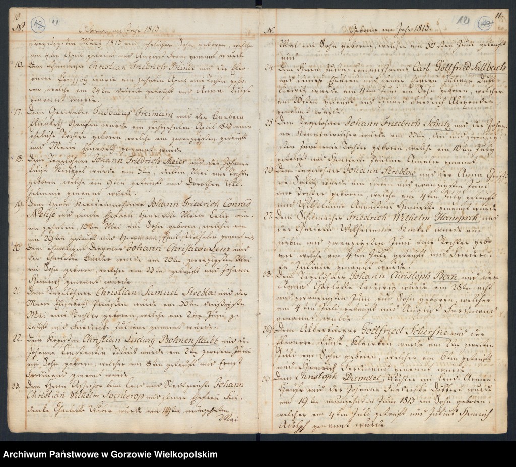 image.from.unit.number "Geborne und Copulirte in der Gemeine der Concordien Kirche zu Landsberg an der Warthe (dotyczy Lutherischen Gemeine)"