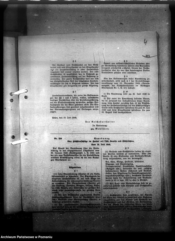 Obraz 8 z jednostki "Verordnungsblatt Nr. 32"