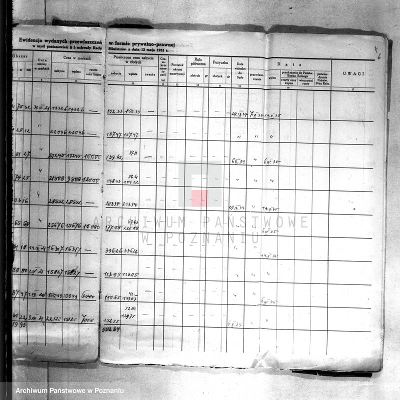 Obraz 8 z jednostki "/Ograniczenie obrotu nieruchomościami powstałymi z parcelacji/ pismo okólne Ministerstwa Rolnictwa i Reform Rolnych."