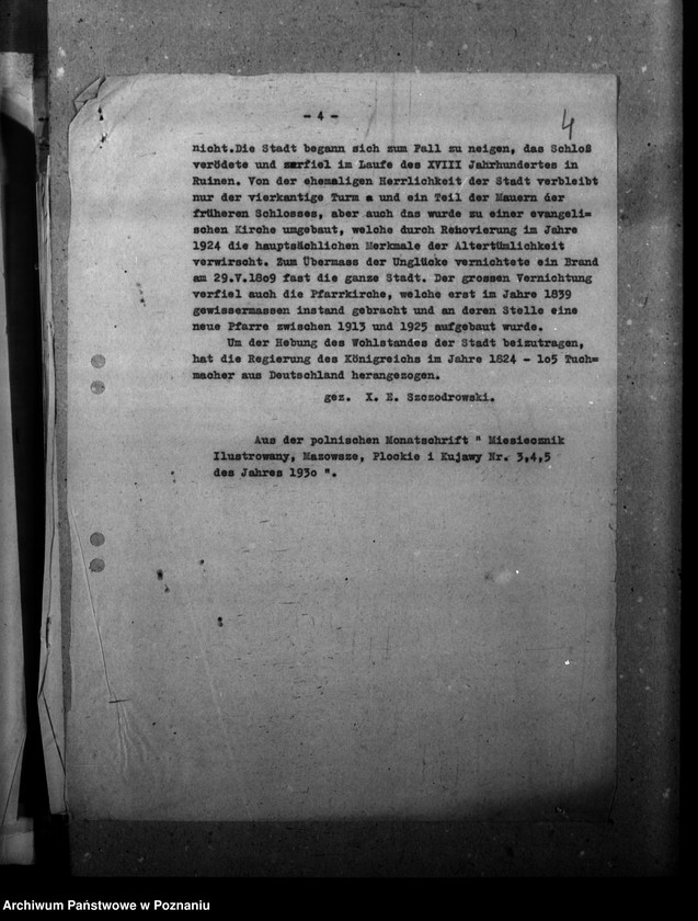 Obraz 8 z jednostki "Zmiany nazw miejscowości w powiecie gostynińskim"