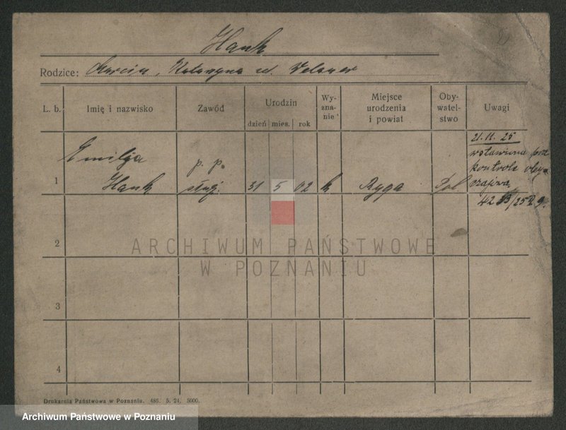 Obraz 2 z jednostki "Hank - Haponik"