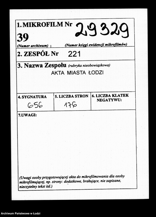 Obraz 2 z jednostki "Akta tyczące się obław i nadzwyczajnych rewizji"