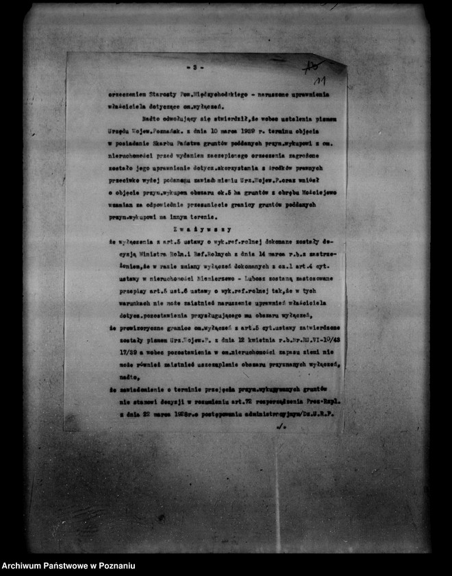 Obraz 15 z jednostki "/Sprawy parcelacji majątków ziemskich/"